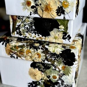 ✨ Handmade Floral Keepsake Boxes – Wedding-Inspired & Customizable ✨